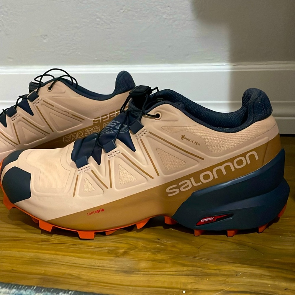 Salomon Speedcross 5 GTX Trail-Running Shoes - Pink